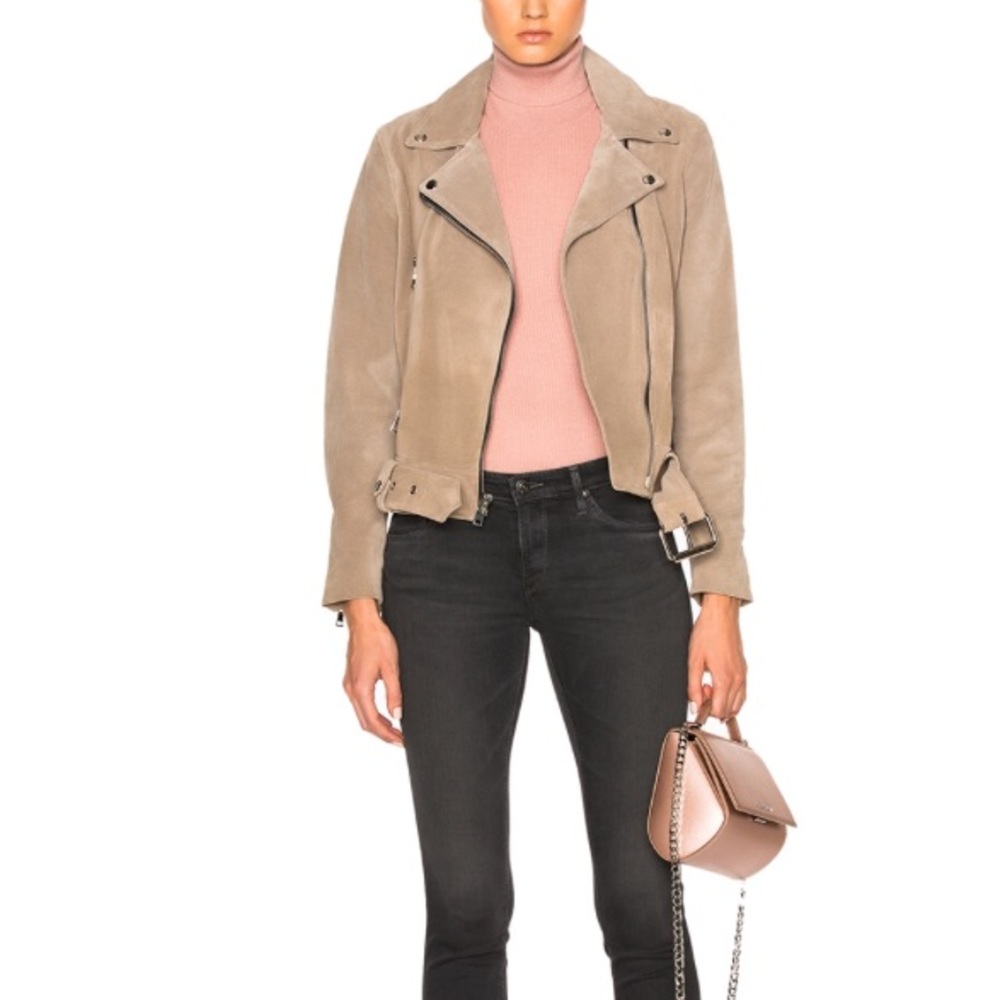 The Perfext Suede Jacket .